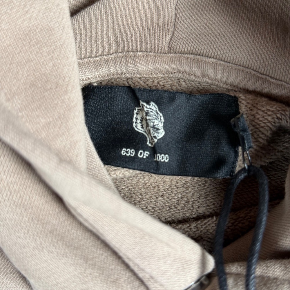 Darc Sport Our Mark Pierce Hoodie Taupe Wolves Club 2024 Mens L DSFH002-226-858 - Picture 8 of 10